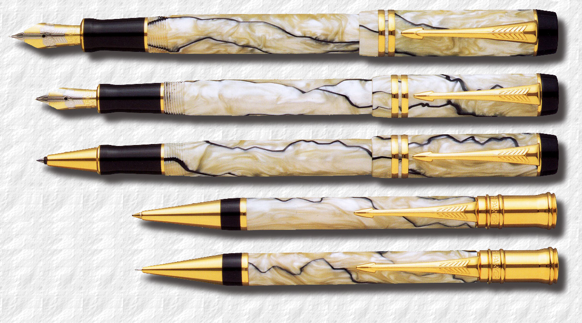 Parker Duofold Centennial MKII Black & pearl