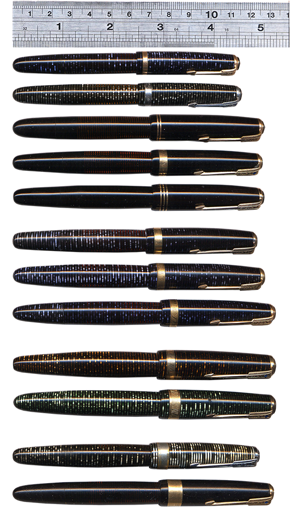 parker vacumatic comparison